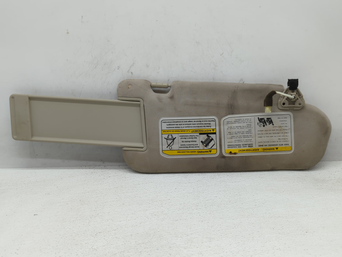 2006-2008 Infiniti Fx35 Sun Visor Shade Replacement Driver Left Mirror Fits Fits 2006 2007 2008 OEM Used Auto Parts - Oemuse