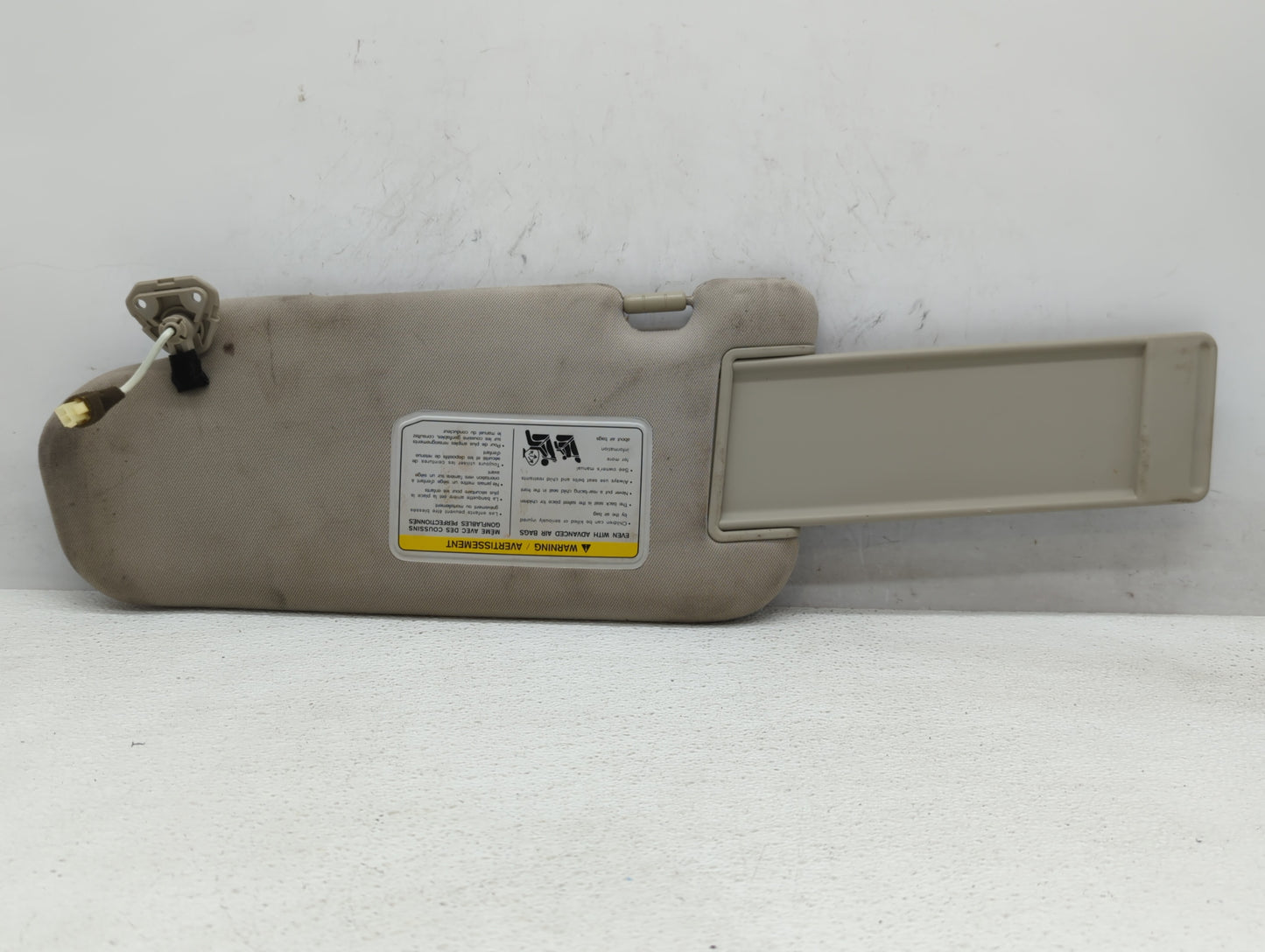 2006-2008 Infiniti Fx35 Sun Visor Shade Replacement Passenger Right Mirror Fits Fits 2006 2007 2008 OEM Used Auto Parts - Oe