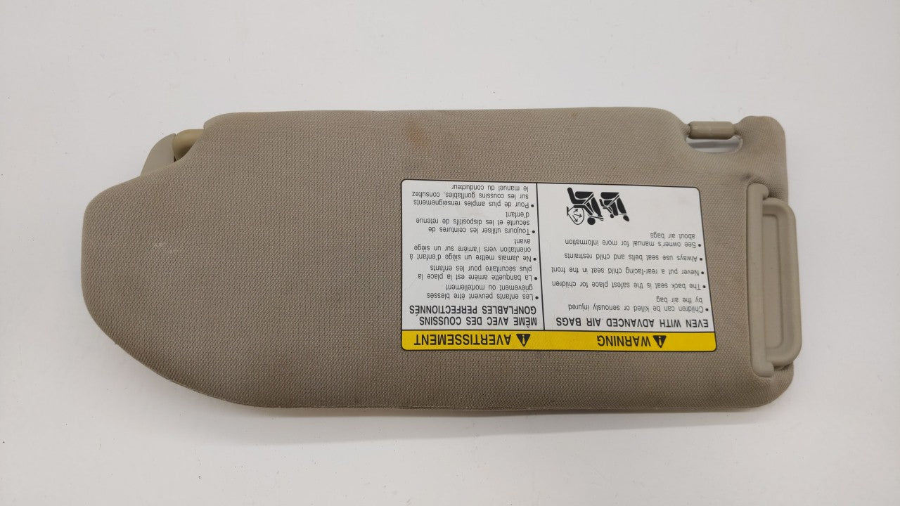 2007-2008 Infiniti G35 Sun Visor Shade Replacement Passenger Right Mirror Fits Fits 2007 2008 2009 2010 2011 2012 2013 2015