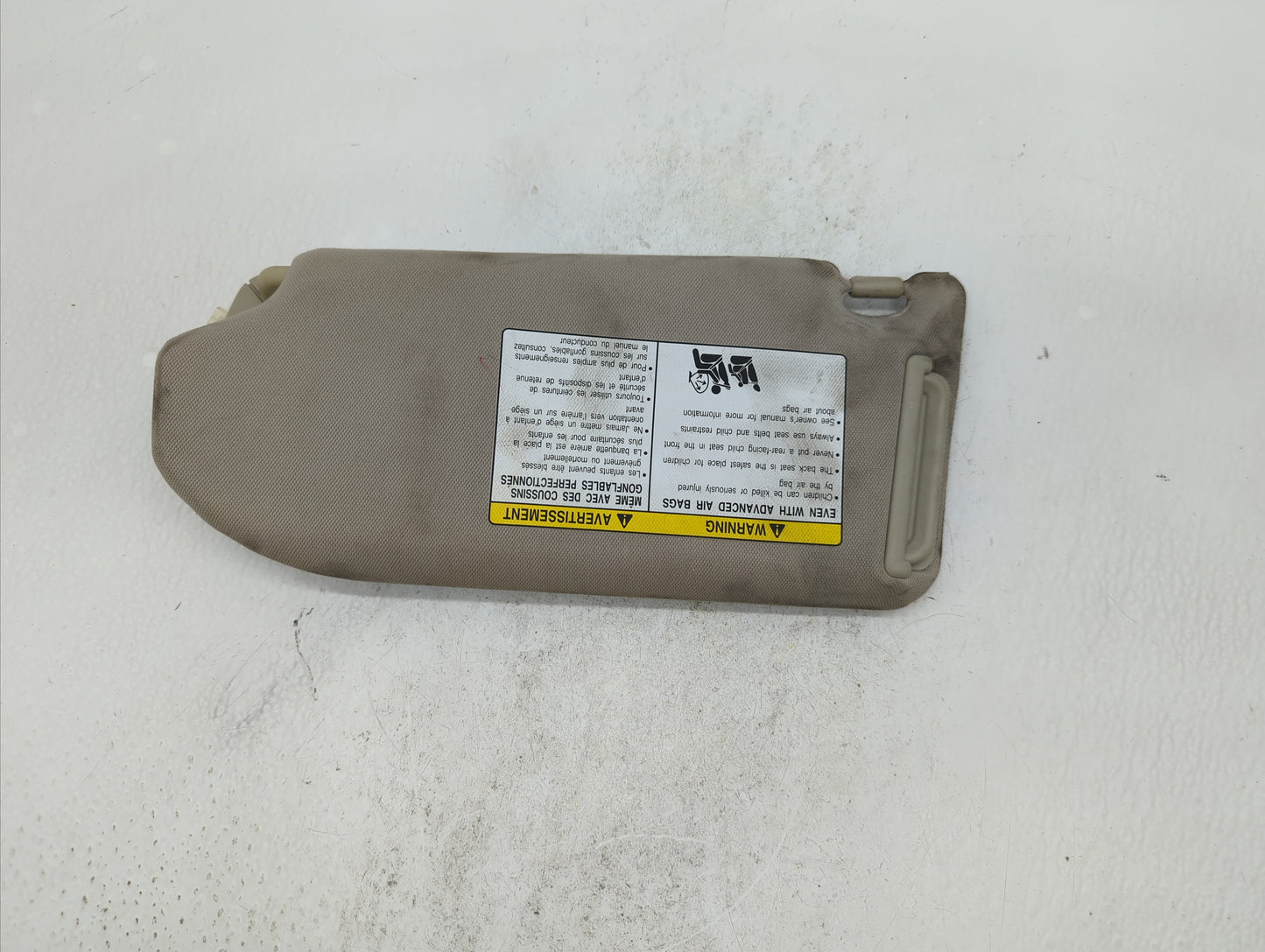 2007-2008 Infiniti G35 Sun Visor Shade Replacement Passenger Right Mirror Fits Fits 2007 2008 2009 2010 2011 2012 2013 2015