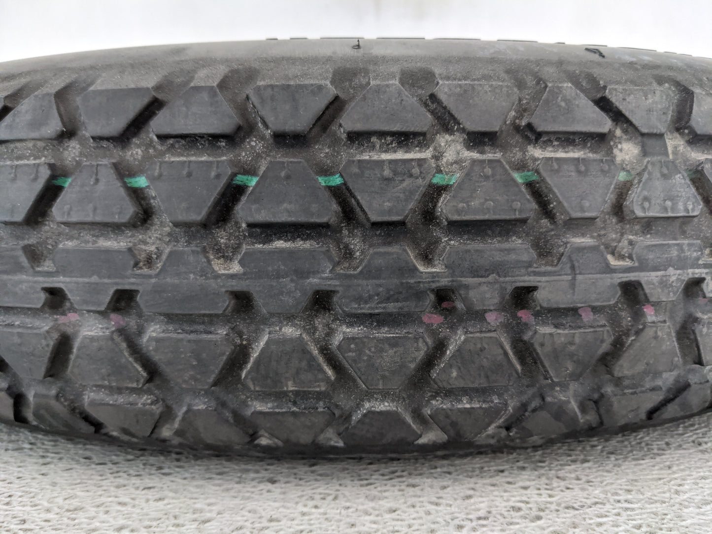 2008-2009 Infiniti G37 Spare Donut Tire Wheel Rim Oem 1455324 - Oemusedautoparts1.com