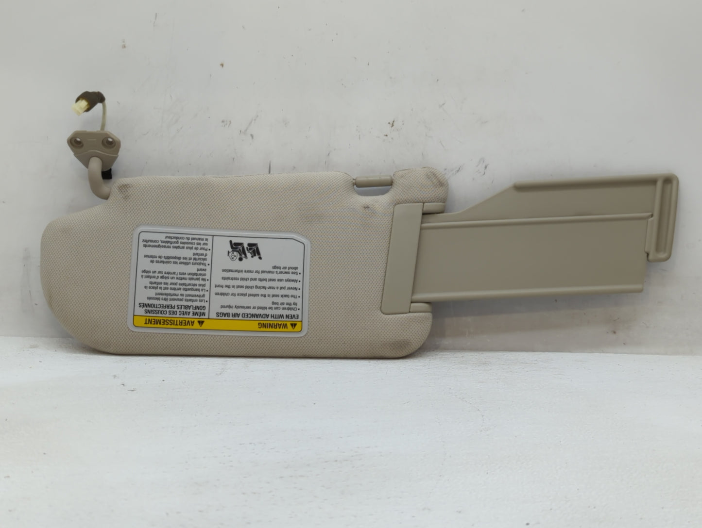 2006-2010 Infiniti M35 Sun Visor Shade Replacement Passenger Right Mirror Fits Fits 2006 2007 2008 2009 2010 OEM Used Auto P