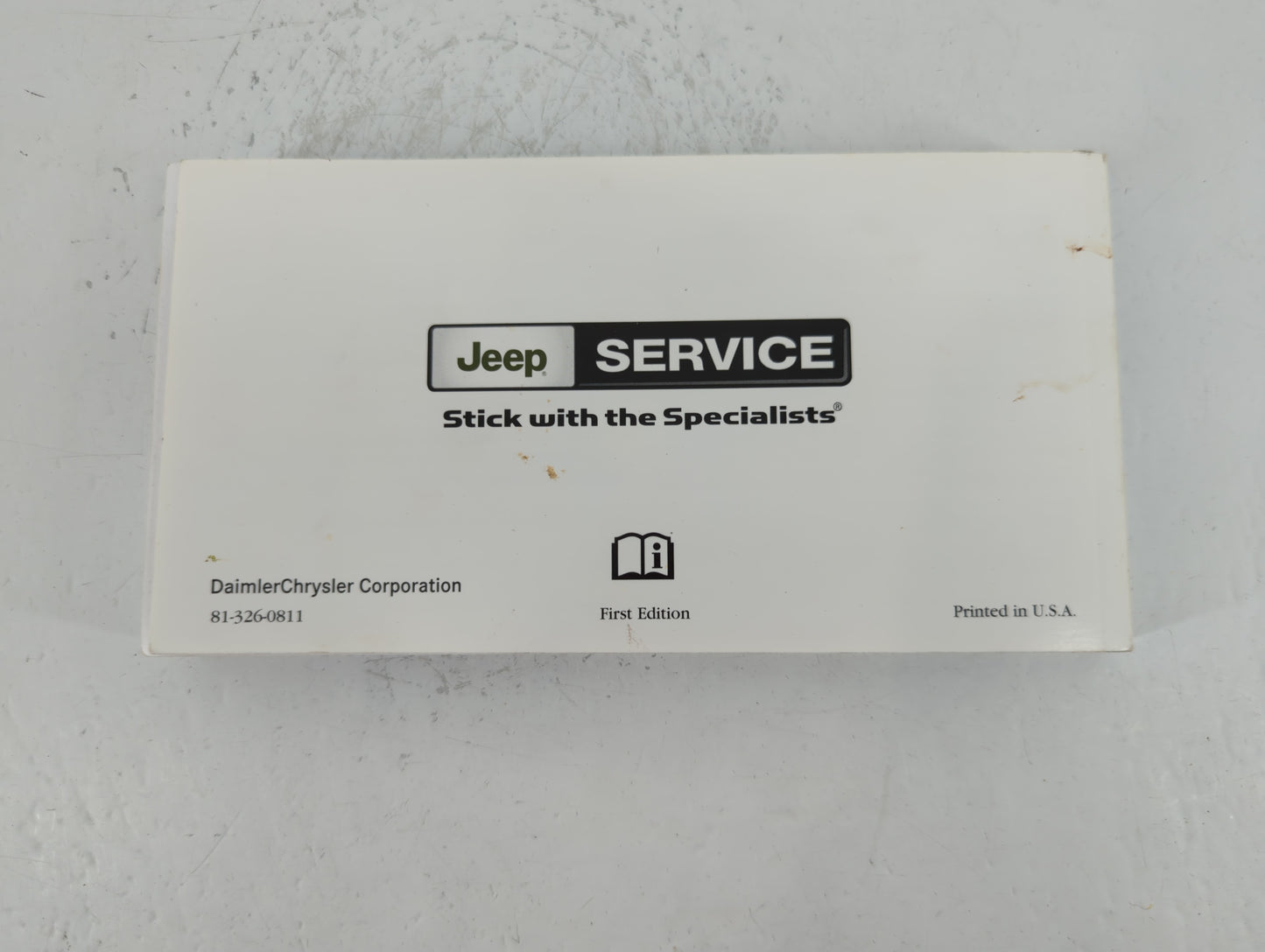 2008 Jeep Compass Owners Manual Book Guide P/N:81-326-0811 OEM Used Auto Parts - Oemusedautoparts1.com