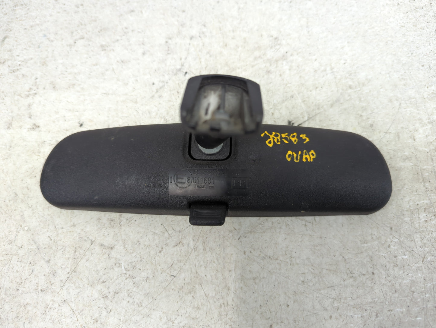 2008 Jeep Grand Cherokee Interior Rear View Mirror Replacement OEM Fits OEM Used Auto Parts - Oemusedautoparts1.com