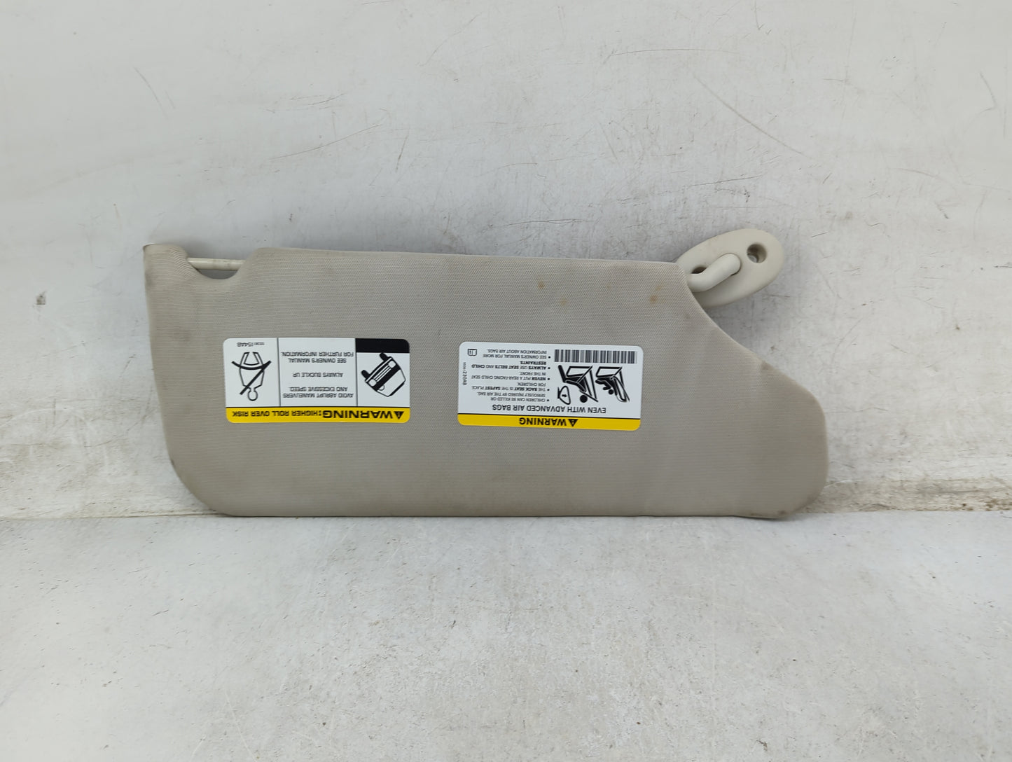 2008-2012 Jeep Liberty Sun Visor Shade Replacement Driver Left Mirror Fits Fits 2008 2009 2010 2011 2012 OEM Used Auto Parts