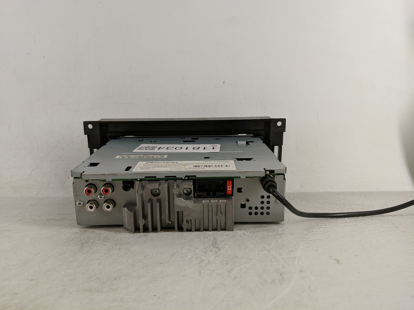 2007-2010 Jeep Patriot Radio AM FM Cd Player Receiver Replacement P/N:DEX-X3800U1 Fits Fits 2007 2008 2009 2010 OEM Used Aut