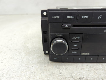 2008 Jeep Wrangler Radio AM FM Cd Player Receiver Replacement P/N:05064421AF Fits OEM Used Auto Parts