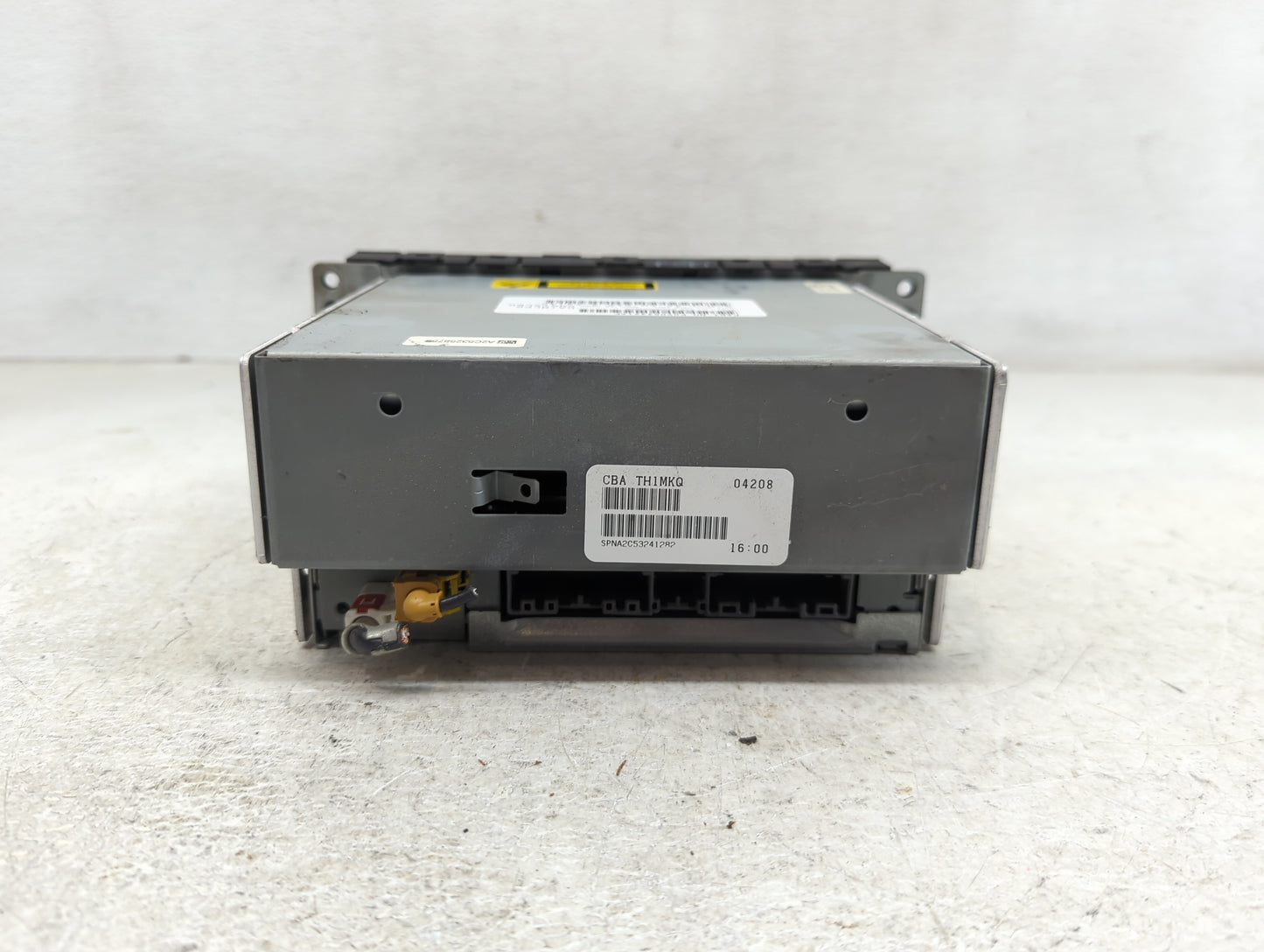 2008 Jeep Wrangler Radio AM FM Cd Player Receiver Replacement P/N:05064421AF Fits OEM Used Auto Parts - Oemusedautoparts1.co