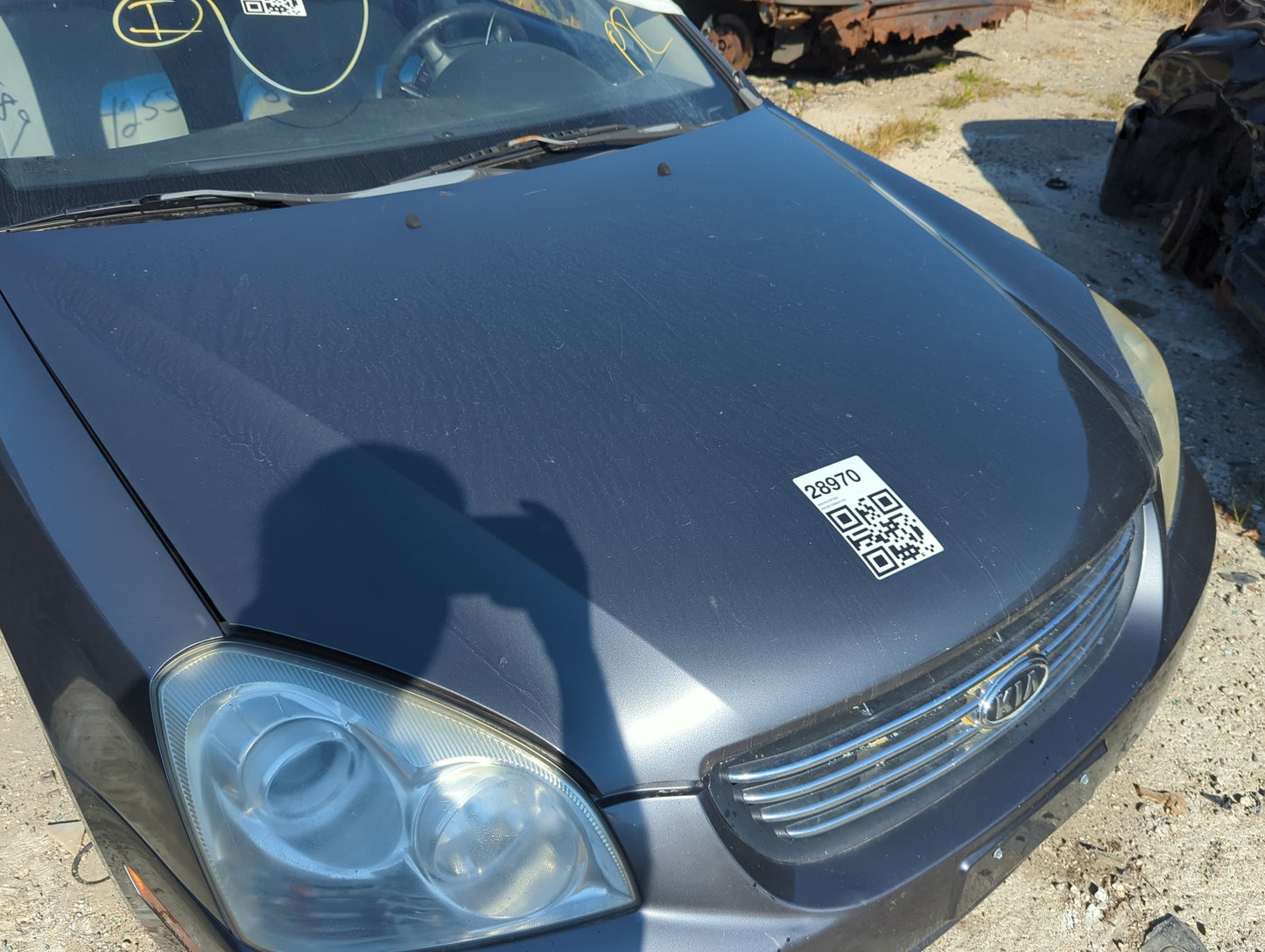 2006-2008 Kia Optima Hood Oem - Oemusedautoparts1.com