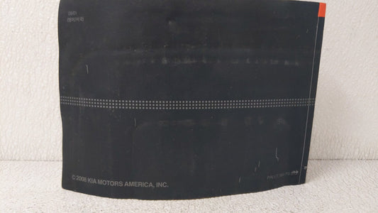 2008 Kia Optima Owners Manual Book Guide OEM Used Auto Parts