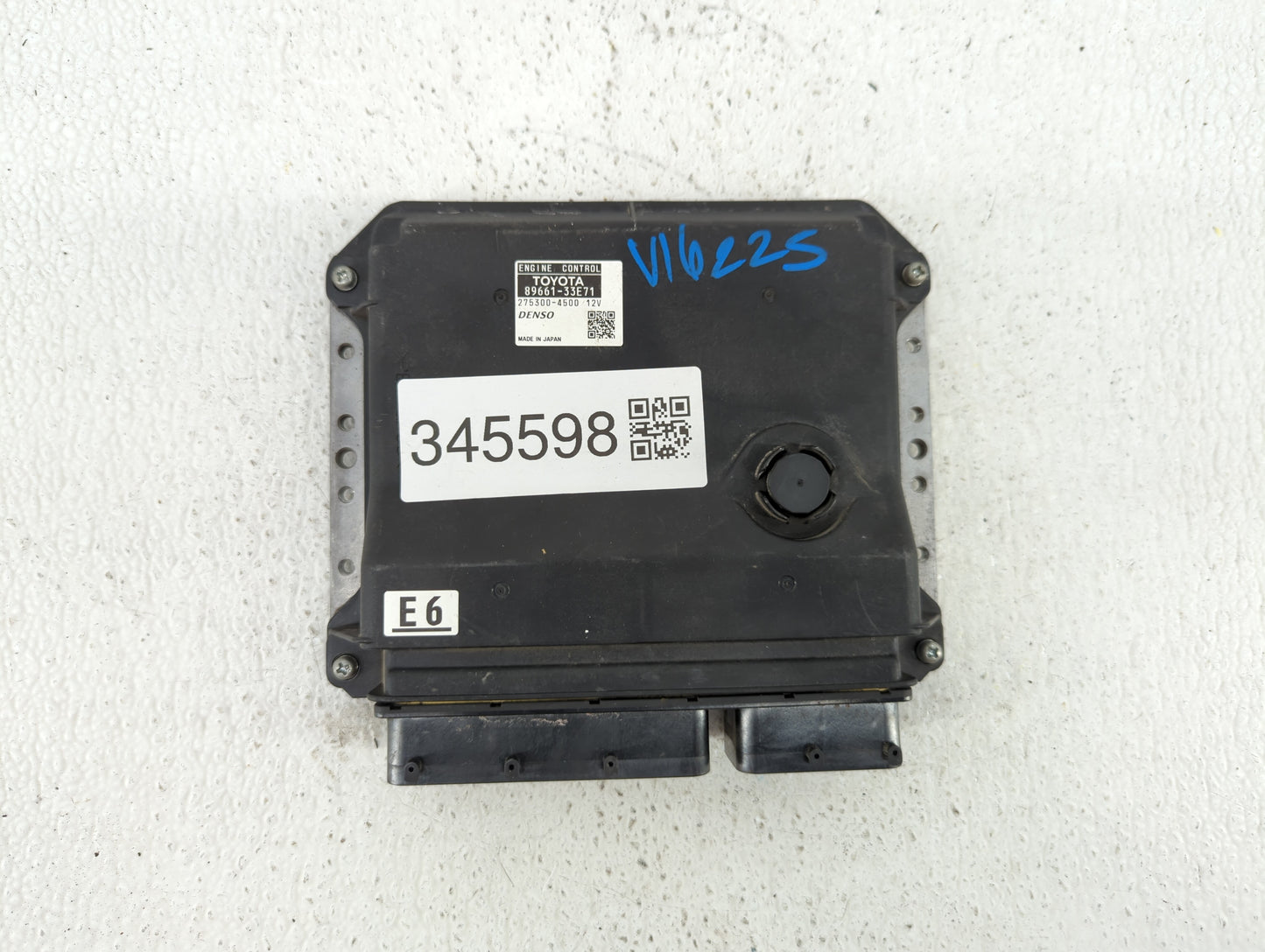 2008-2009 Lexus Es350 PCM Engine Control Computer ECU ECM PCU OEM P/N:89661-33E71 89661-33E70 Fits Fits 2008 2009 OEM Used A