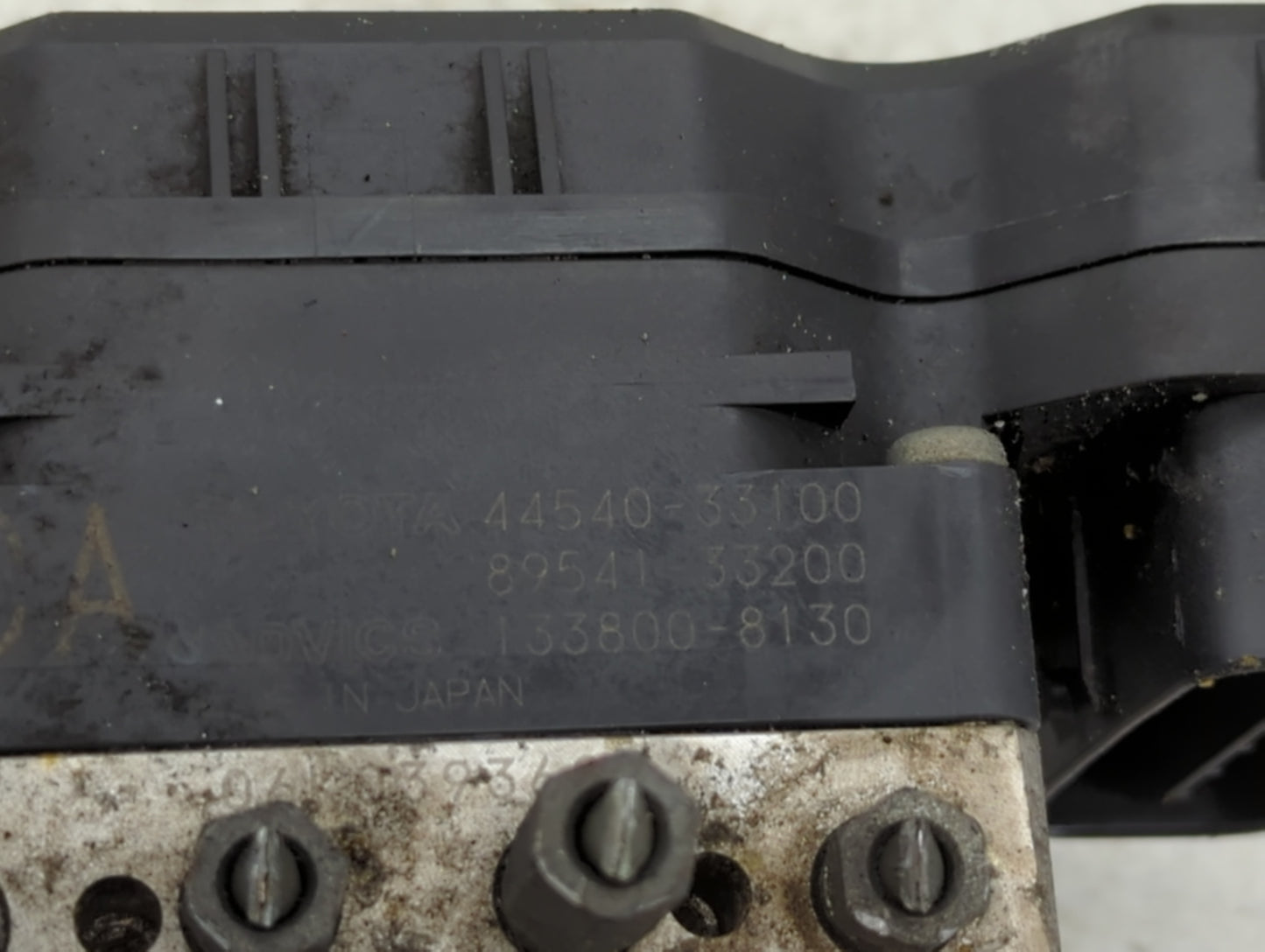 2007-2008 Lexus Es350 ABS Pump Control Module Replacement P/N:89541-33200 44540-33100 Fits Fits 2007 2008 OEM Used Auto Part