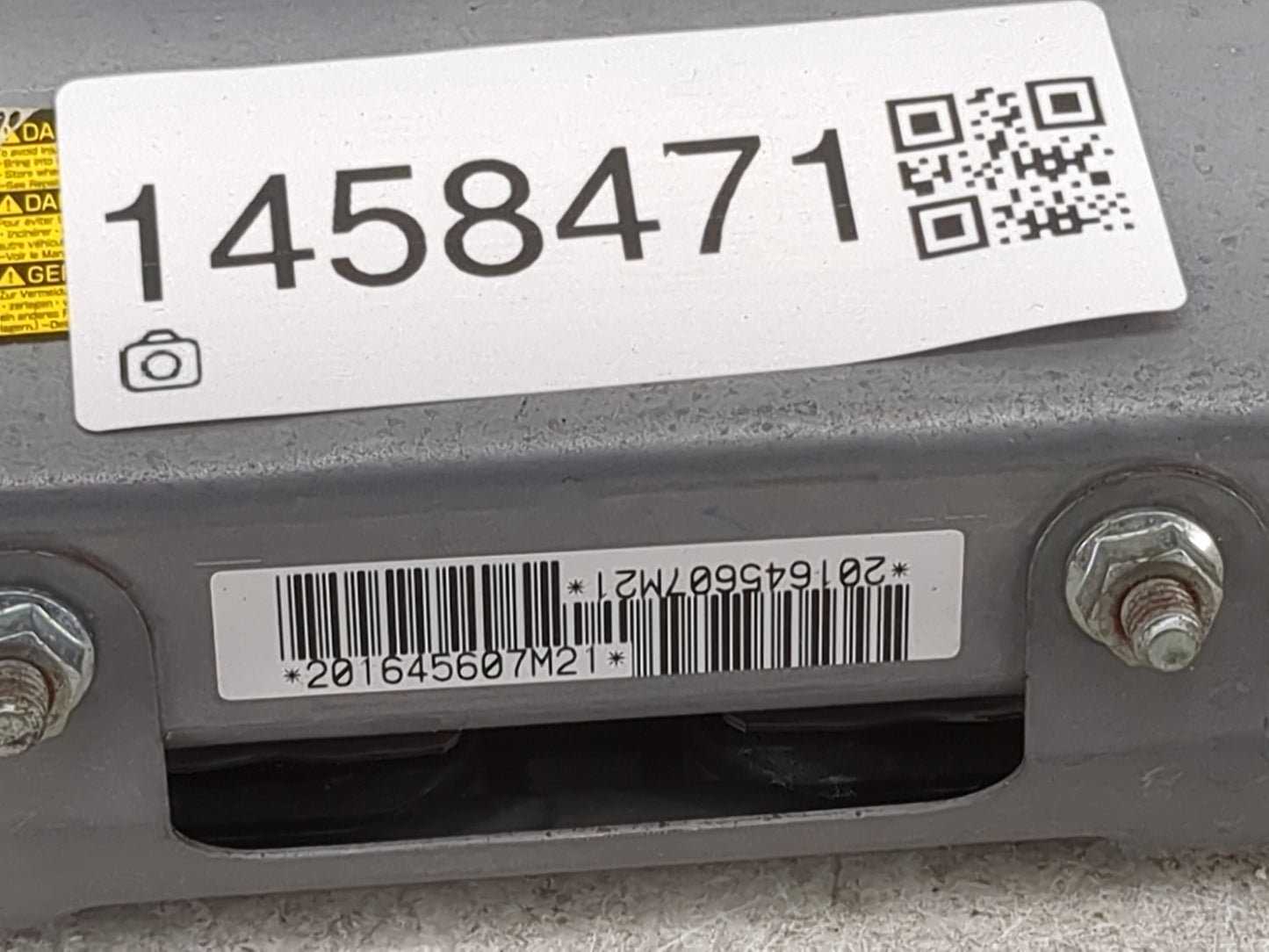 2008 Lexus Gs350 Air Bag Driver Left Knee OEM P/N:201645607M21 Fits OEM Used Auto Parts - Oemusedautoparts1.com