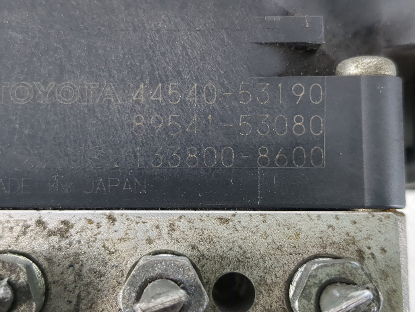 2006-2008 Lexus Is250 ABS Pump Control Module Replacement P/N:89541-53080 44540-53190 Fits Fits 2006 2007 2008 OEM Used Auto