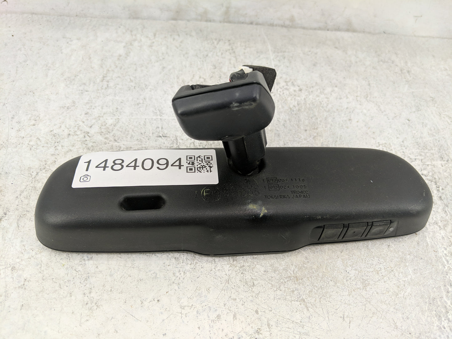 2006-2009 Lexus Is250 Interior Rear View Mirror Replacement OEM P/N:E13 03*111e E13 02*1005 Fits Fits 2006 2007 2008 2009 OE