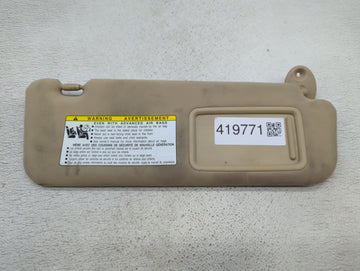 2007-2009 Lexus Ls460 Sun Visor Shade Replacement Passenger Right Mirror Fits Fits 2007 2008 2009 OEM Used Auto Parts
