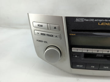 2007-2008 Lexus Rx400 Radio AM FM Cd Player Receiver Replacement P/N:86120-48A20 FX-MG9067ZT-02 Fits Fits 2006 2007 2008 2009 OEM Used Auto Parts