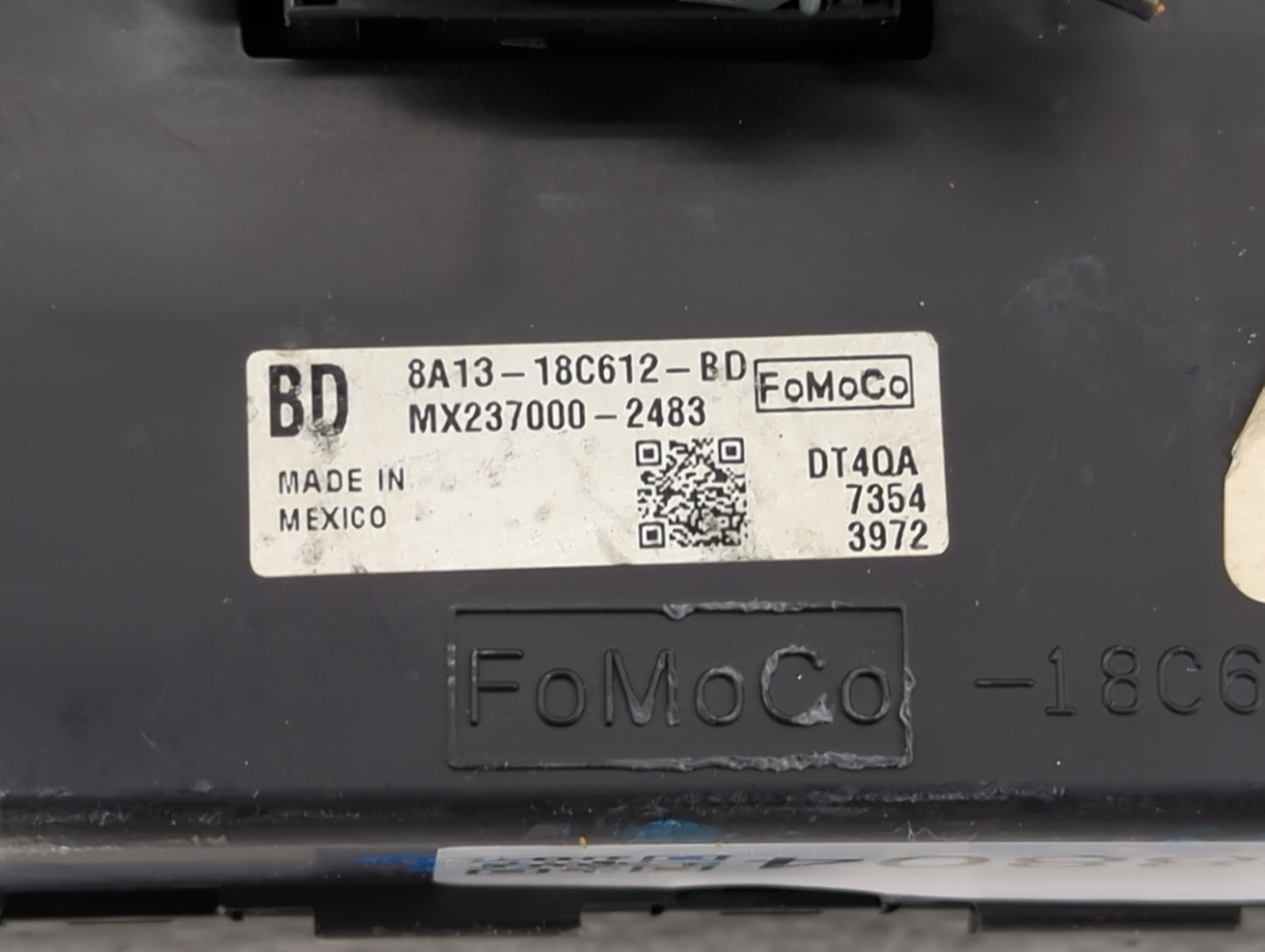 2008-2010 Lincoln Mkx Climate Control Module Temperature AC/Heater Replacement P/N:8A13-18C612-BD Fits Fits 2008 2009 2010 O