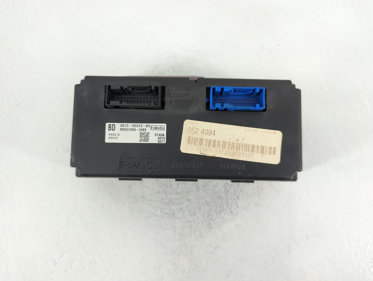 2008-2010 Lincoln Mkx Climate Control Module Temperature AC/Heater Replacement P/N:8A13-18C612-BD Fits Fits 2008 2009 2010 O