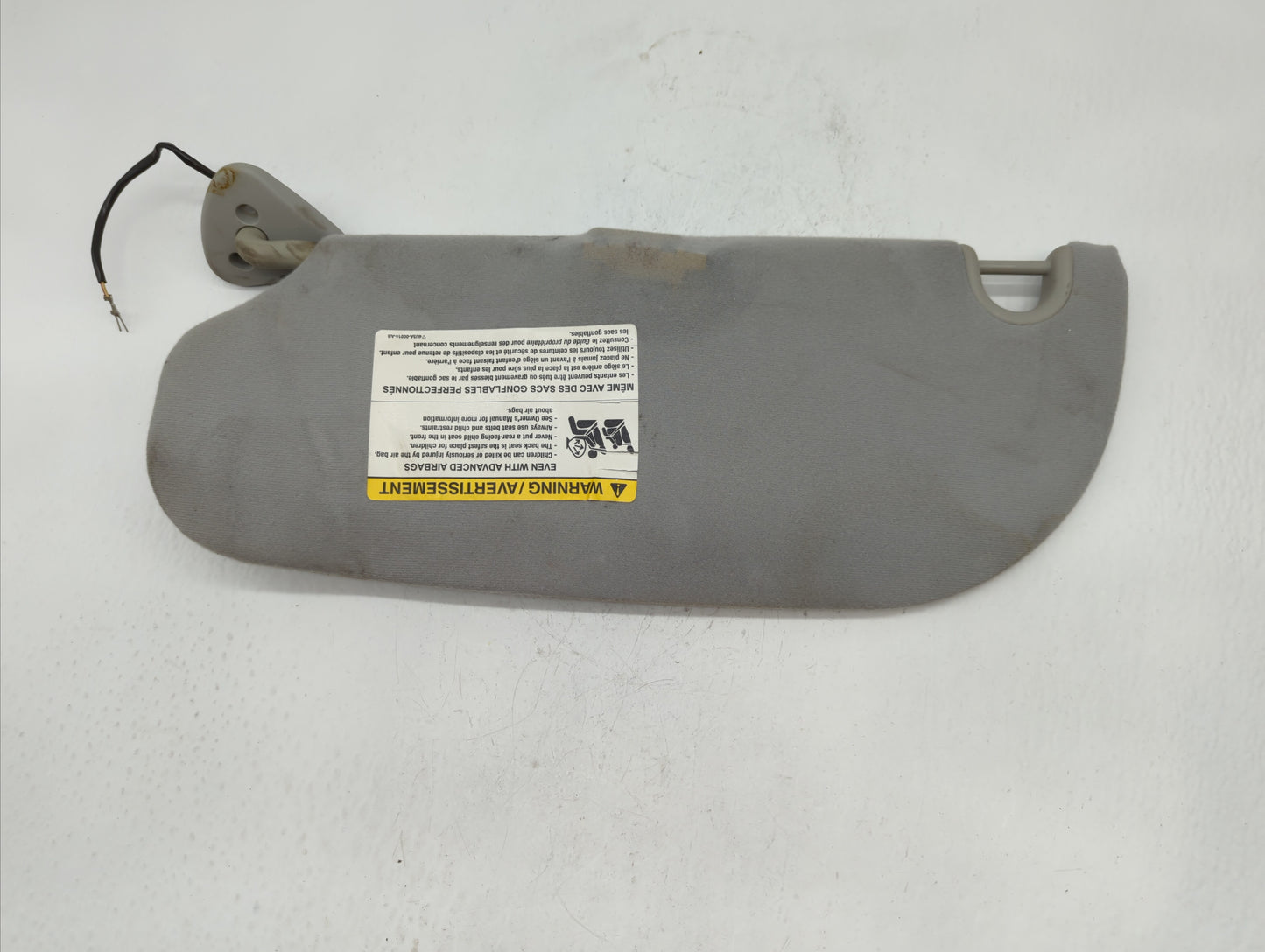 2007-2009 Lincoln Mkz Sun Visor Shade Replacement Passenger Right Mirror Fits Fits 2006 2007 2008 2009 OEM Used Auto Parts -