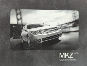 2008 Lincoln Mkz Owners Manual Book Guide OEM Used Auto Parts