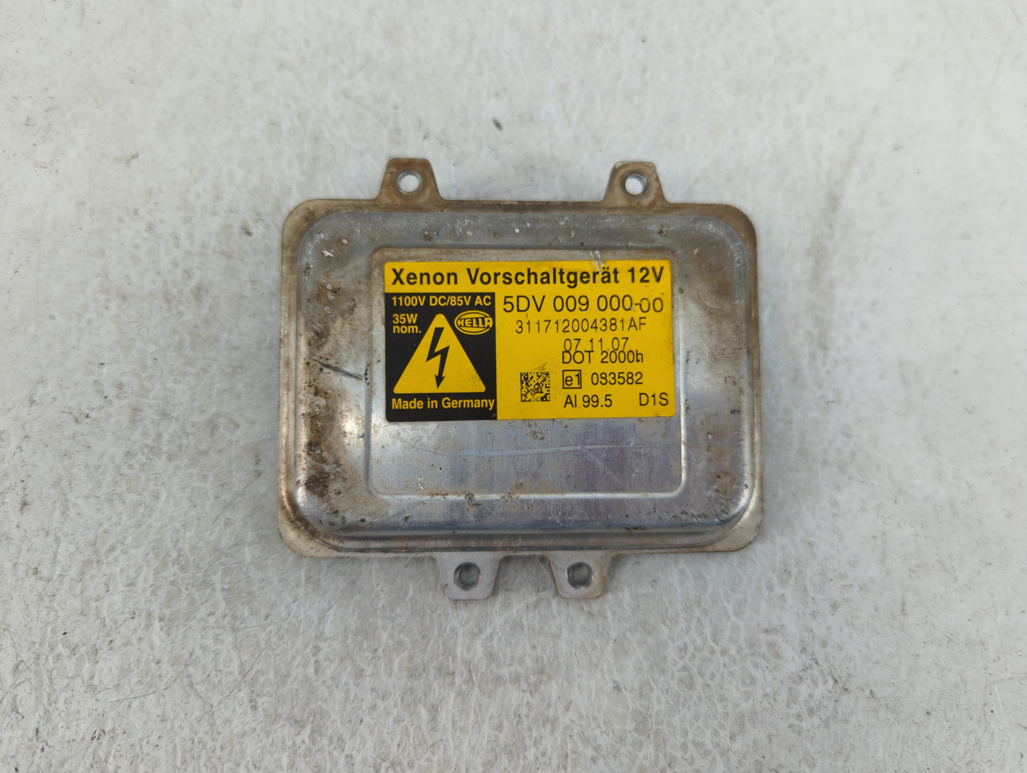 2007-2010 Lincoln Mkz Headlight Ballast Head Light - Oemusedautoparts1.com