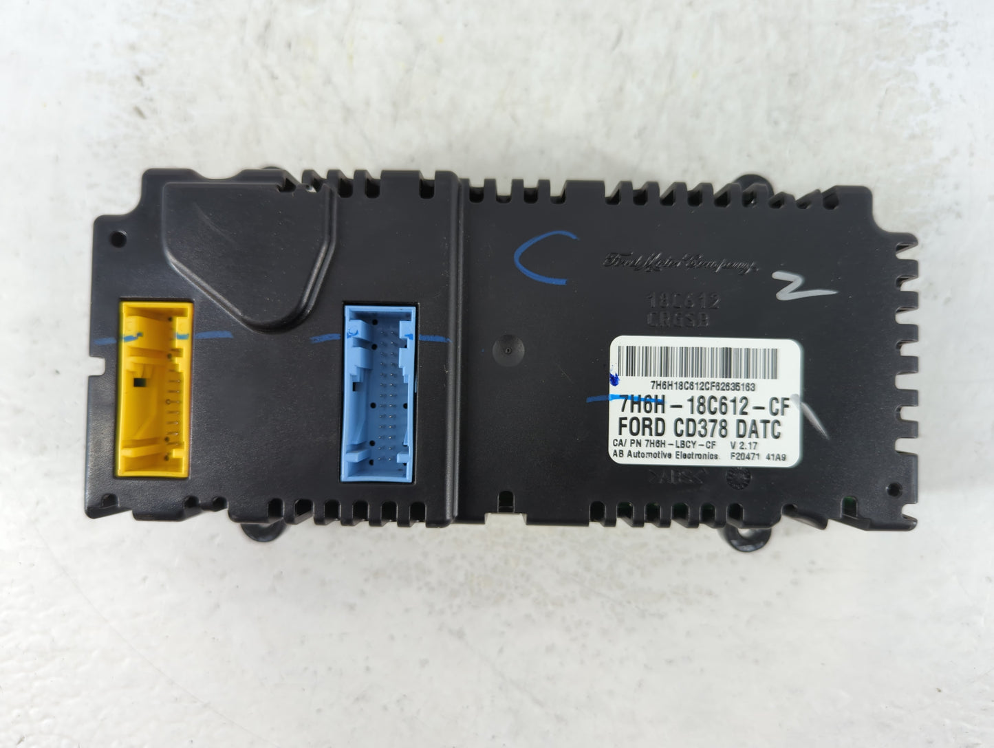 2007-2009 Lincoln Mkz Climate Control Module Temperature AC/Heater Replacement Fits Fits 2007 2008 2009 OEM Used Auto Parts