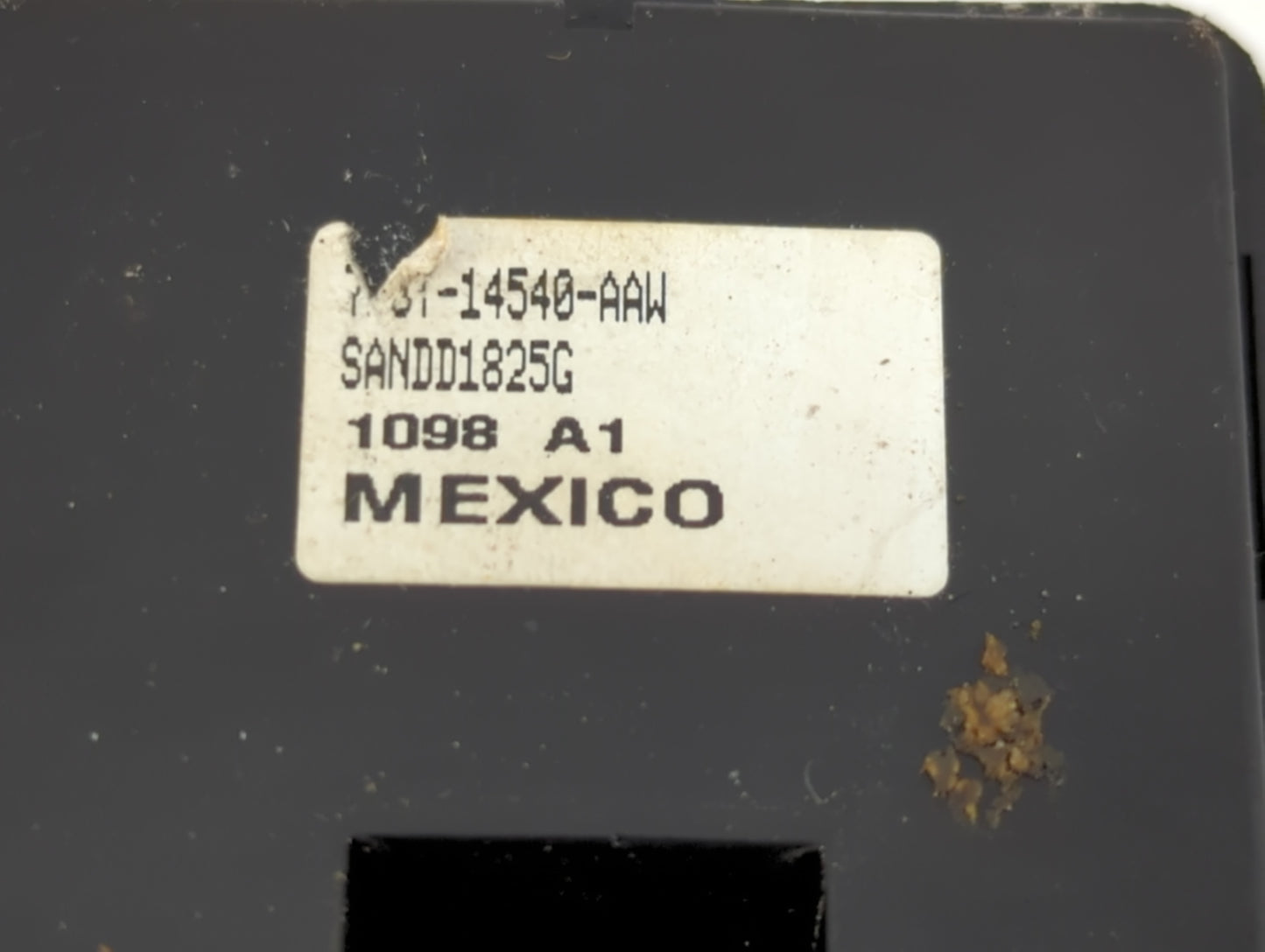 2007-2009 Lincoln Mkz Master Power Window Switch Replacement Driver Side Left P/N:7L3T-14540-AAW Fits OEM Used Auto Parts -