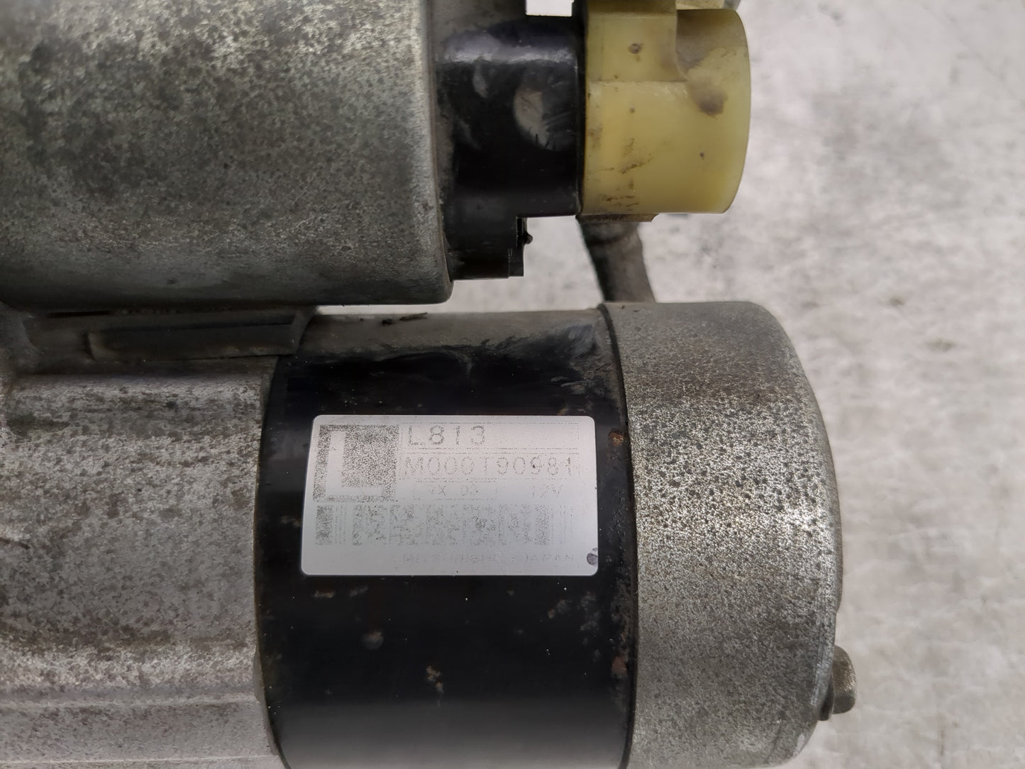 2004-2009 Mazda 3 Car Starter Motor Solenoid OEM P/N:M000T90981 L813 Fits Fits 2004 2005 2006 2007 2008 2009 OEM Used Auto P