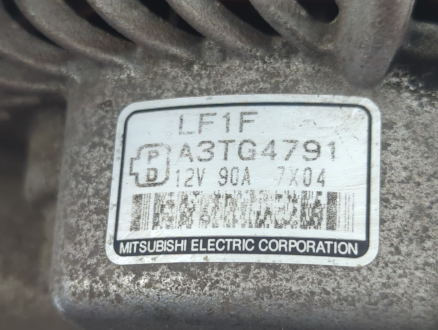 2007-2009 Mazda 3 Alternator Replacement Generator Charging Assembly Engine OEM P/N:A3TG4791 Fits Fits 2007 2008 2009 OEM Us