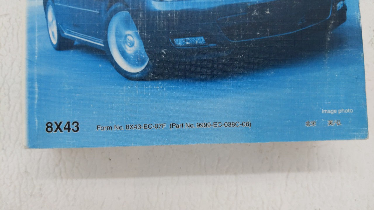 2008 Mazda 3 Owners Manual Book Guide OEM Used Auto Parts - Oemusedautoparts1.com