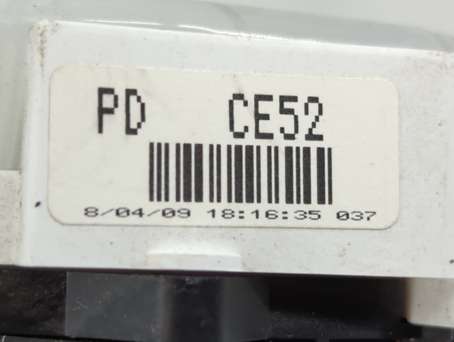 2008-2009 Mazda 5 Instrument Cluster Speedometer Gauges P/N:PD CE52 Fits Fits 2008 2009 OEM Used Auto Parts - Oemusedautopar