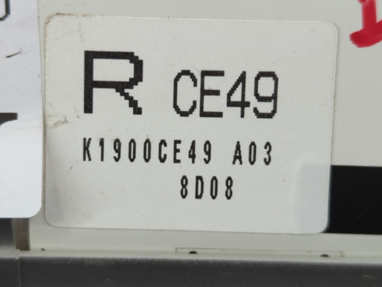 2008-2010 Mazda 5 Climate Control Module Temperature AC/Heater Replacement P/N:K1900CE49 A03 Fits Fits 2008 2009 2010 OEM Us