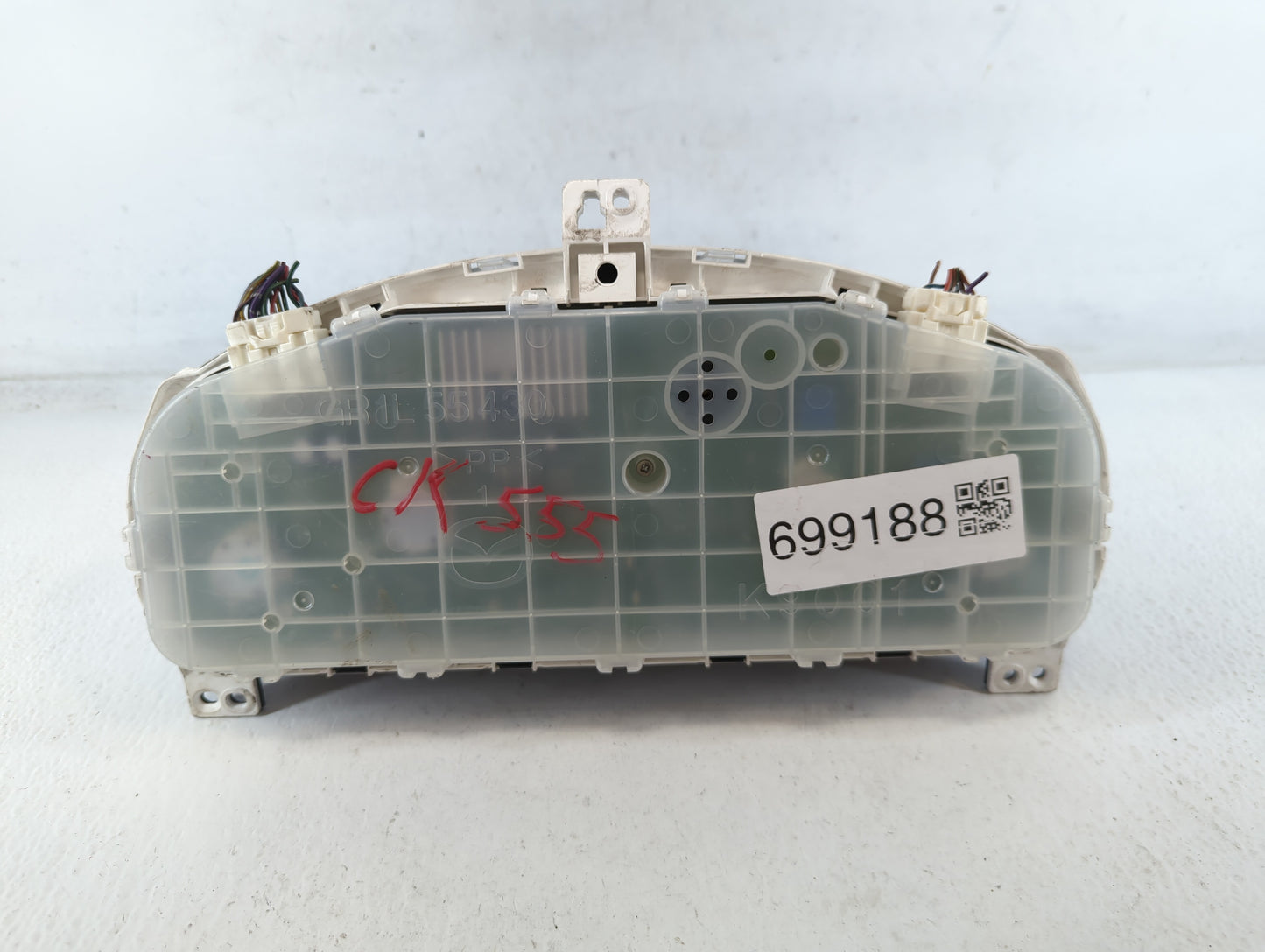 2008 Mazda 6 Instrument Cluster Speedometer Gauges P/N:GR1L 55430 GAS6 A, GN3D B Miles: Fits OEM Used Auto Parts - Oemusedau