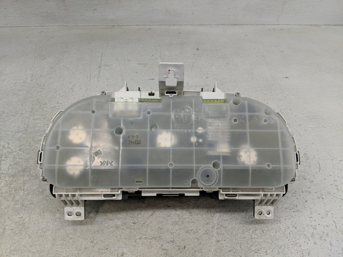 2007-2009 Mazda Cx-7 Instrument Cluster Speedometer Gauges P/N:BP4K55430 Fits Fits 2007 2008 2009 OEM Used Auto Parts - Oemu