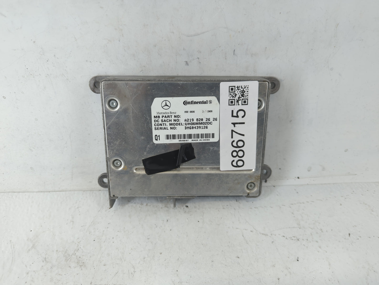 Mercedes-benz Ml250 Chassis Control Module Ccm Bcm Body Control - Oemusedautoparts1.com