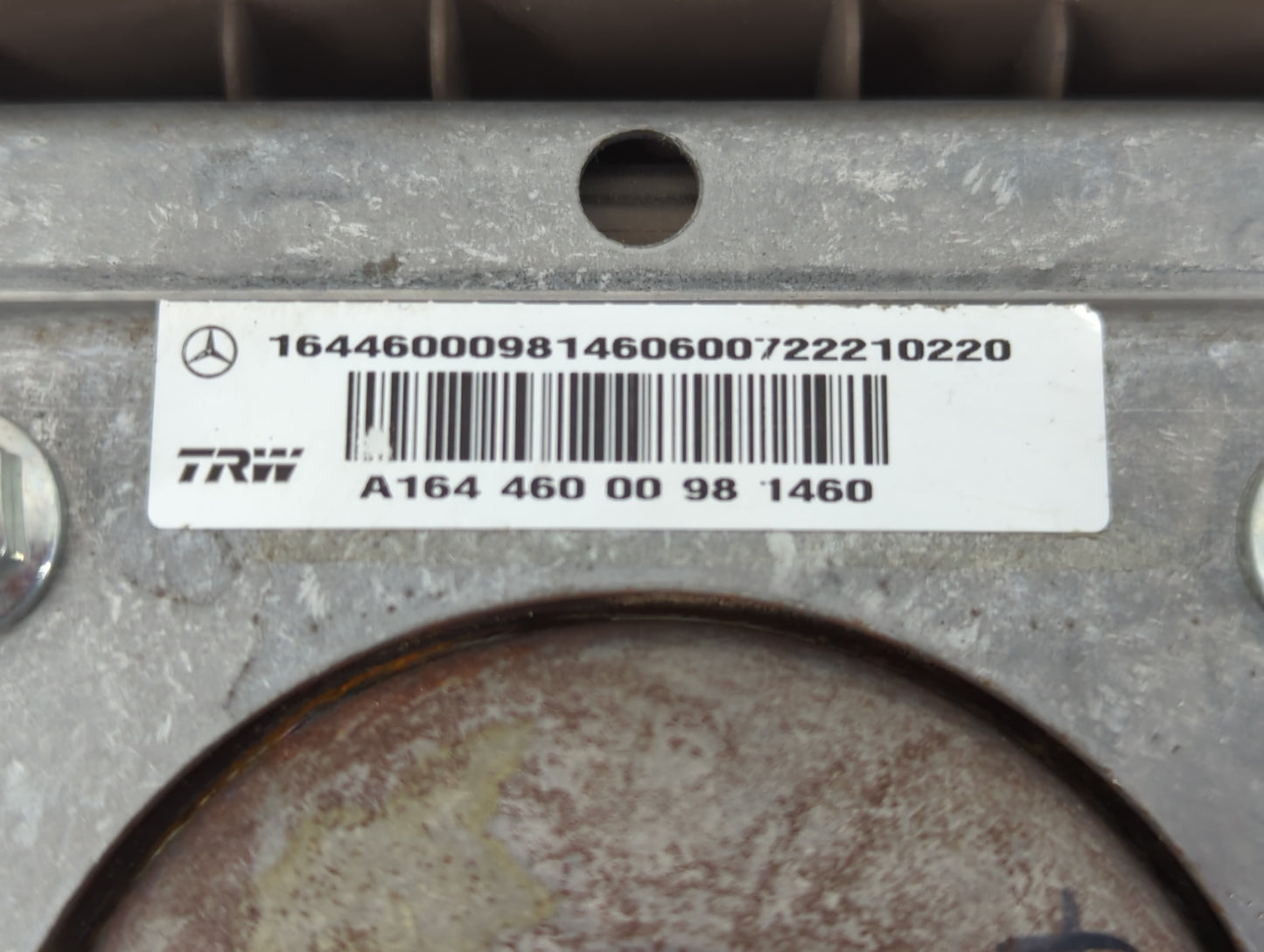2006-2008 Mercedes-Benz R350 Air Bag Driver Left Steering Wheel Mounted P/N:A164 460 22 00 98 Fits Fits 2006 2007 2008 2009