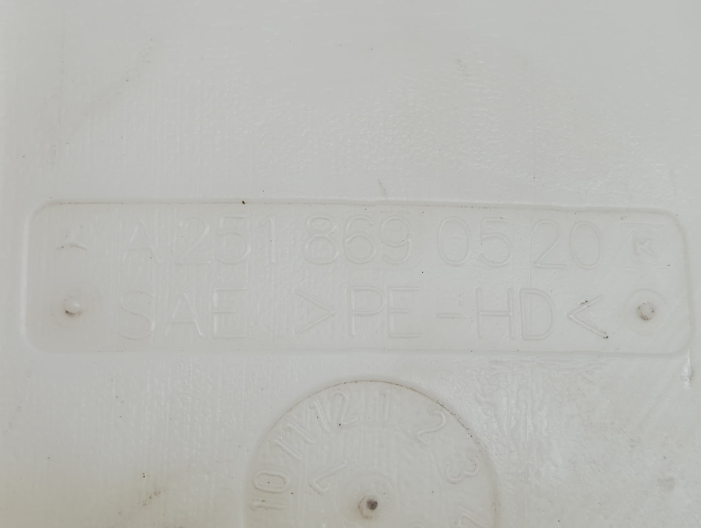 2007-2010 Mercedes-benz R350 Windshield Washer Fluid Reservoir Bottle Oem - Oemusedautoparts1.com