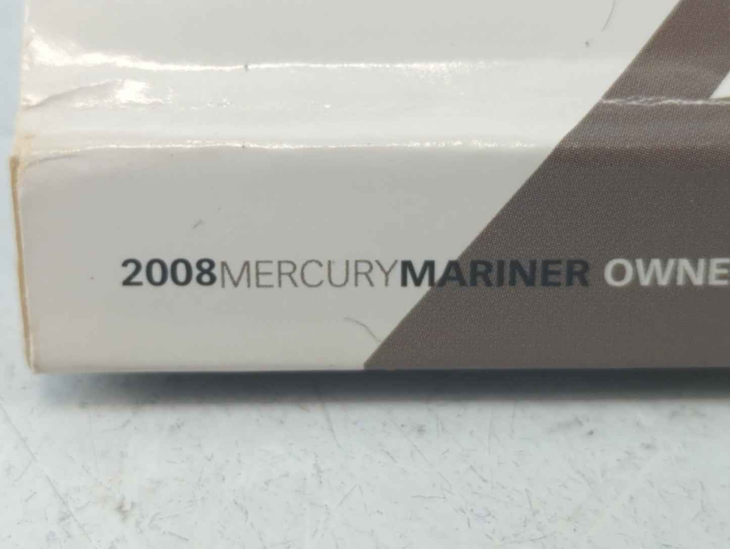 2008 Mercury Mariner Owners Manual Book Guide P/N:8E6J-19A321-AA OEM Used Auto Parts - Oemusedautoparts1.com