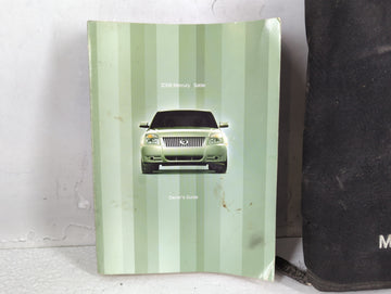 2008 Mercury Sable Owners Manual Book Guide P/N:8T5J 19A321 AA OEM Used Auto Parts