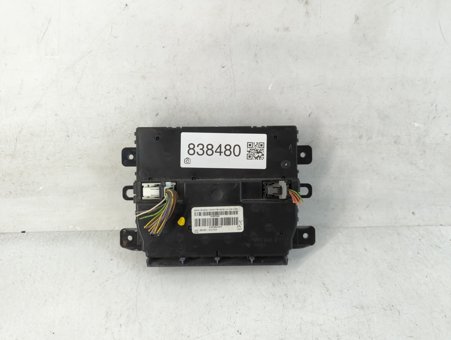 2008 Mini Cooper Clubman Climate Control Module Temperature AC/Heater Replacement P/N:69810501 Fits Fits 2009 2010 OEM Used