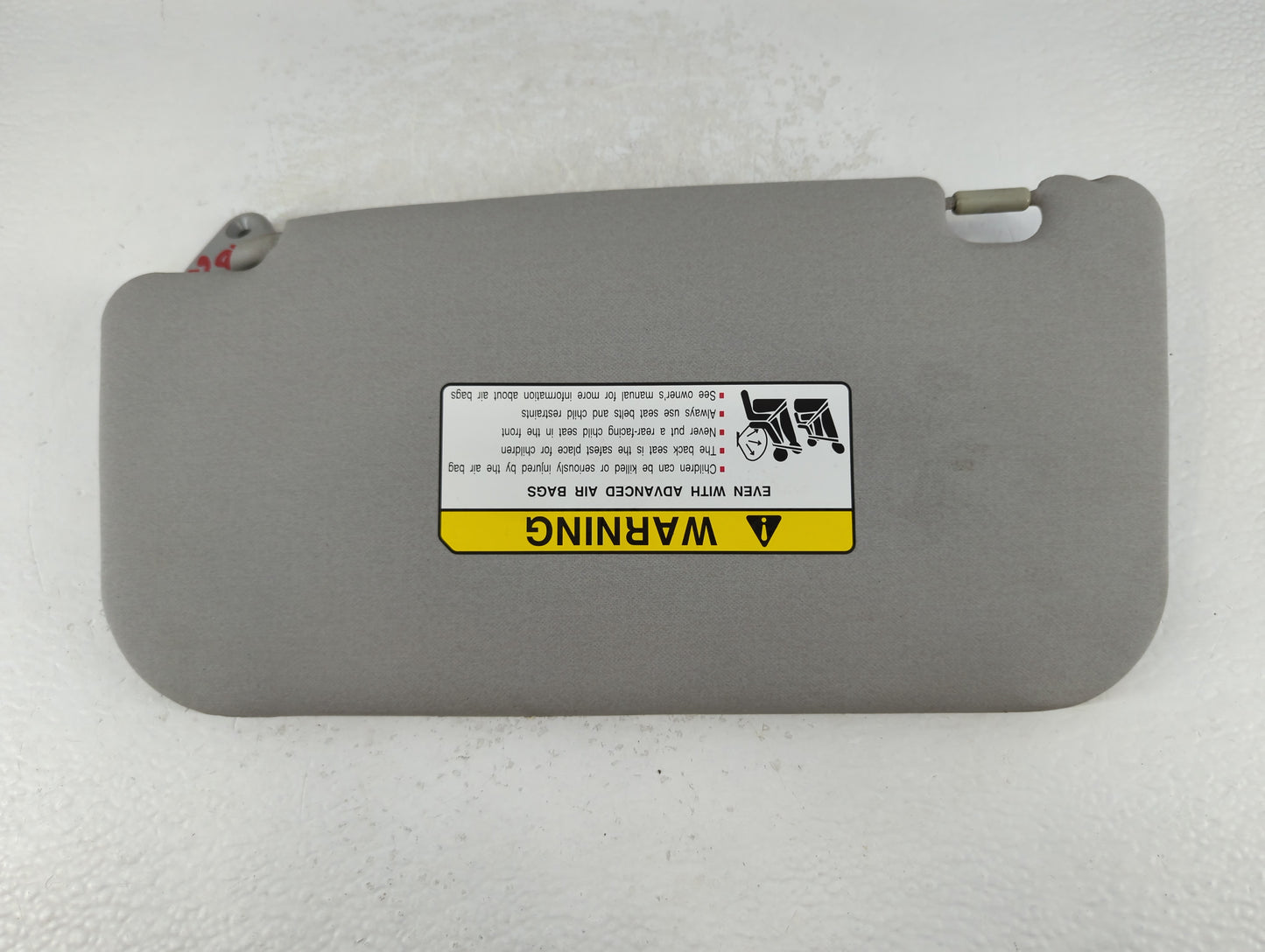 2007-2017 Mitsubishi Lancer Sun Visor Shade Replacement Passenger Right Mirror Fits OEM Used Auto Parts - Oemusedautoparts1.