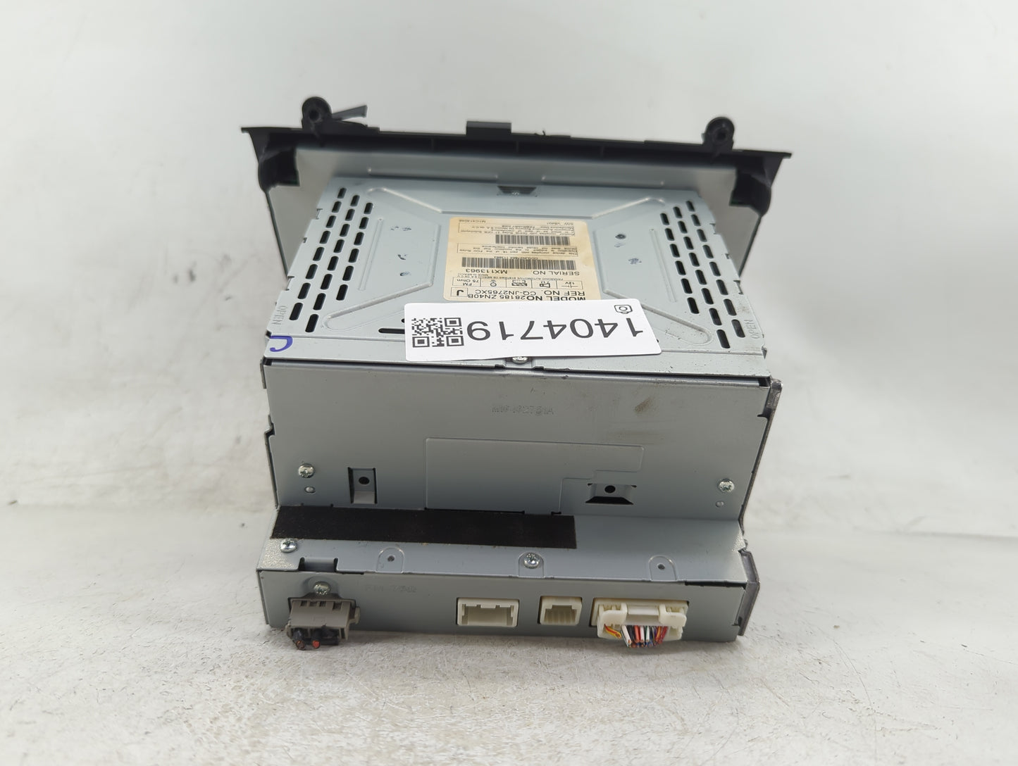 2007-2009 Nissan Altima Radio AM FM Cd Player Receiver Replacement P/N:28185 ZN40B Fits Fits 2007 2008 2009 OEM Used Auto Pa