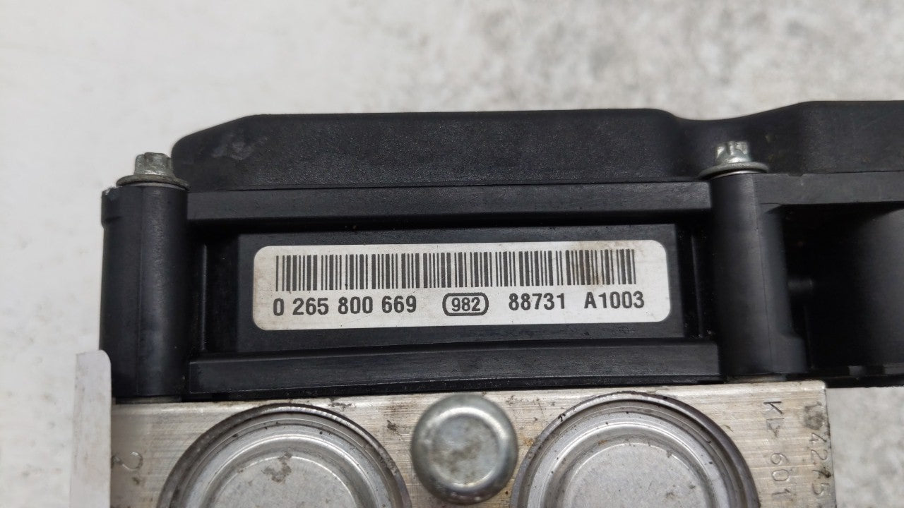 2008-2009 Nissan Altima ABS Pump Control Module Replacement P/N:47660 1B10A 47660 JB10A Fits Fits 2008 2009 OEM Used Auto Pa