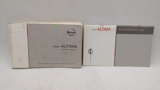2008 Nissan Altima Owners Manual Book Guide OEM Used Auto Parts