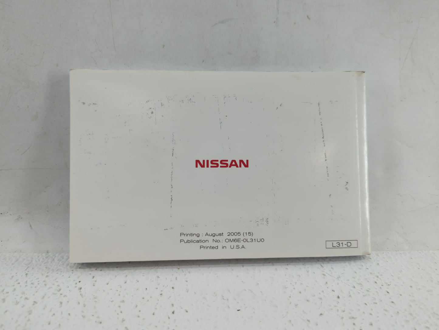 2008 Nissan Altima Owners Manual Book Guide OEM Used Auto Parts - Oemusedautoparts1.com