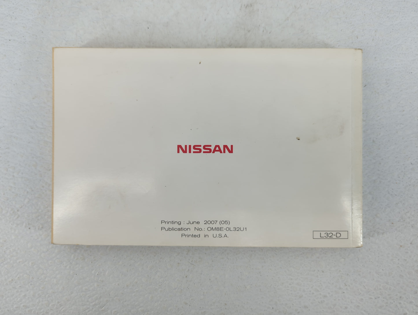 2008 Nissan Altima Owners Manual Book Guide OEM Used Auto Parts - Oemusedautoparts1.com