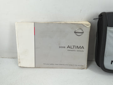 2008 Nissan Altima Owners Manual Book Guide OEM Used Auto Parts