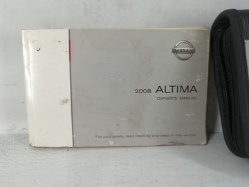 2008 Nissan Altima Owners Manual Book Guide OEM Used Auto Parts