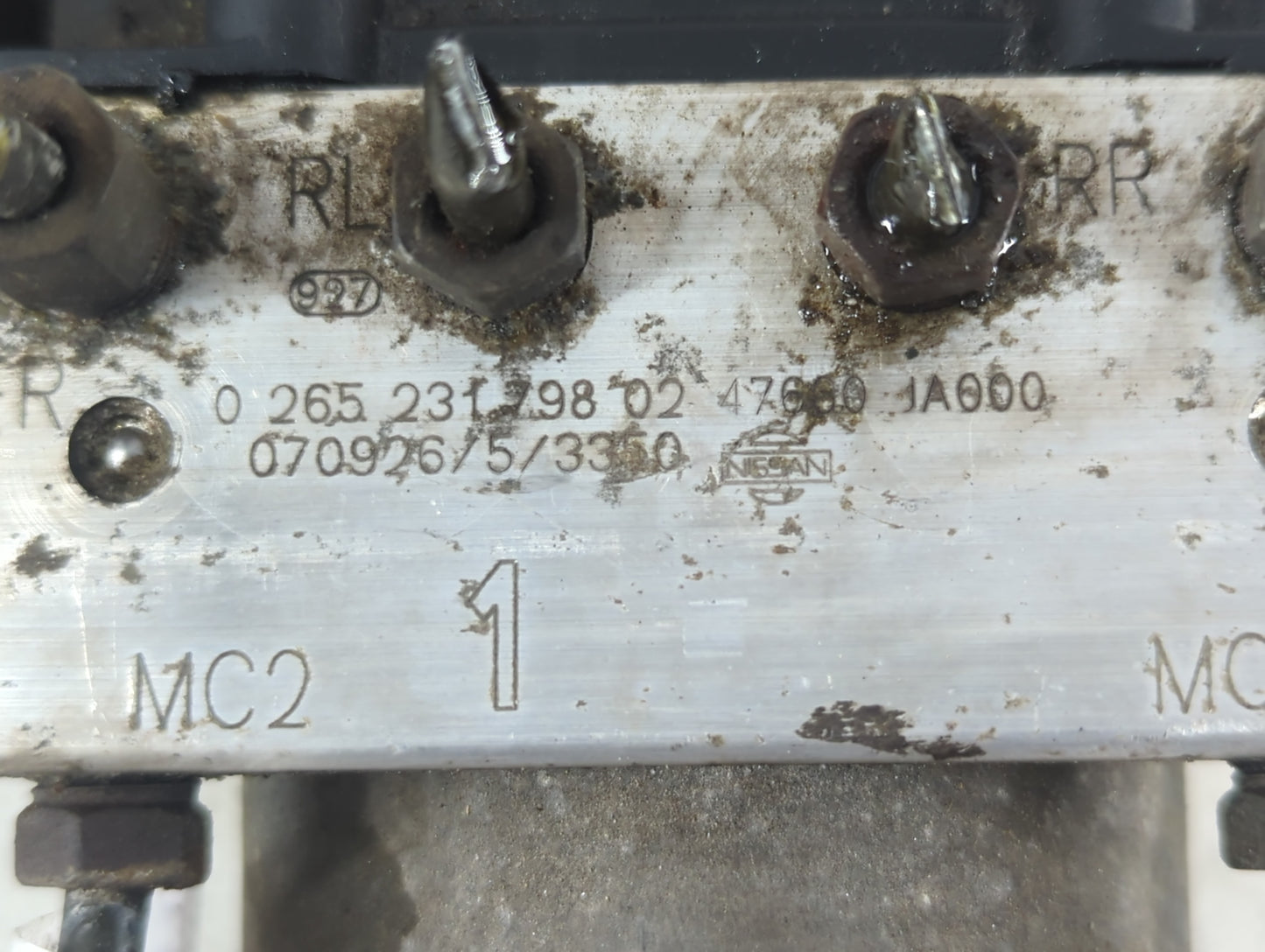 2008-2009 Nissan Altima ABS Pump Control Module Replacement P/N:47660 JA000 Fits Fits 2008 2009 OEM Used Auto Parts - Oemuse